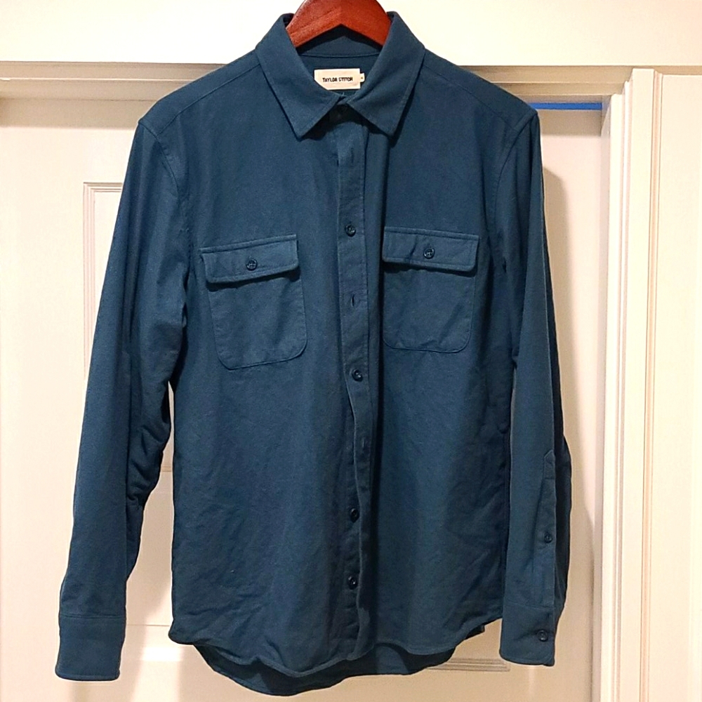 Taylor Stitch Yosemite Shirt in Deep Ocean
